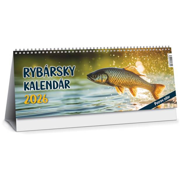 Stolový kalendár Rybársky 2026 Stolový kalendár Rybársky 2026