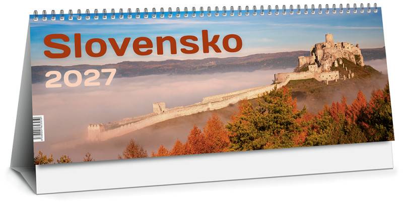 Stolový kalendár Slovensko 2027