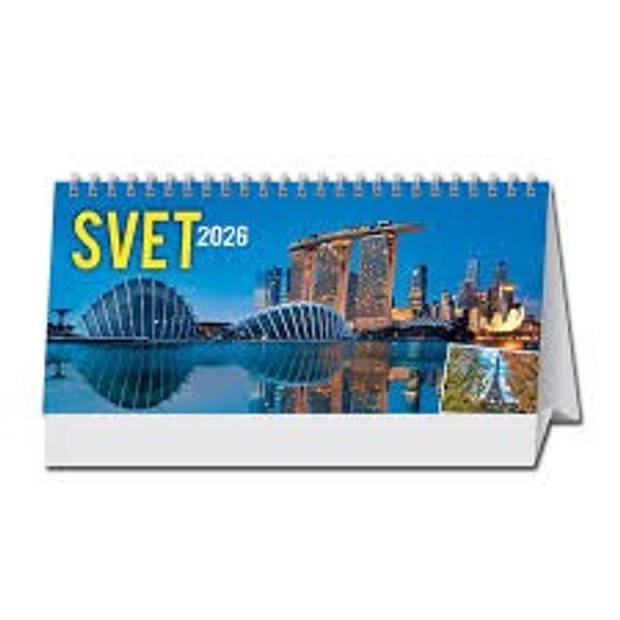 Stolový kalendár Svet 2026 Stolový kalendár Svet 2026