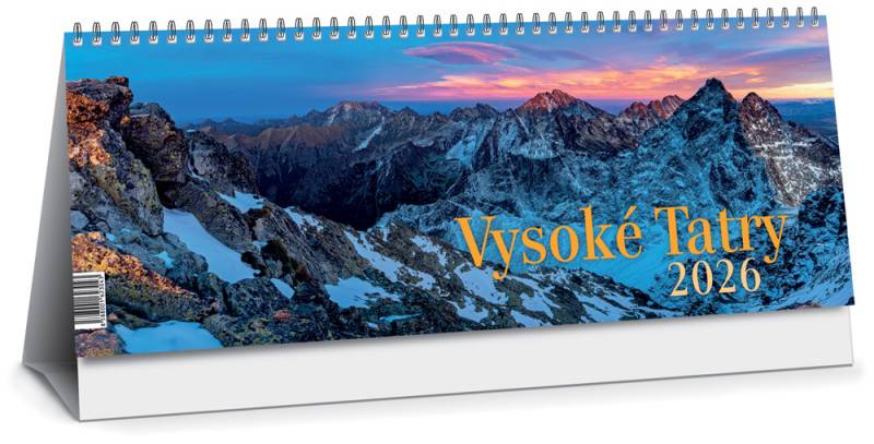 Stolový kalendár Vysoké Tatry 2026