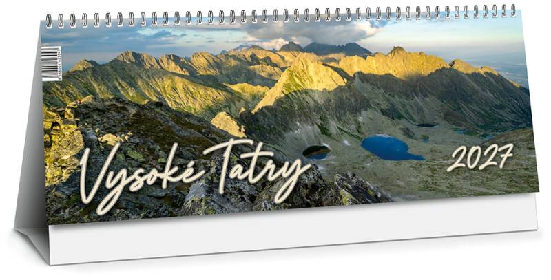 Stolový kalendár Vysoké Tatry 2027