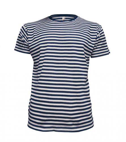 STRIPY Men pánske námornícke tričko, biela/modrá M