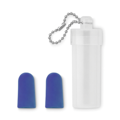 Obrázok ku produktu Štuple do uší v plastovom obale, modré