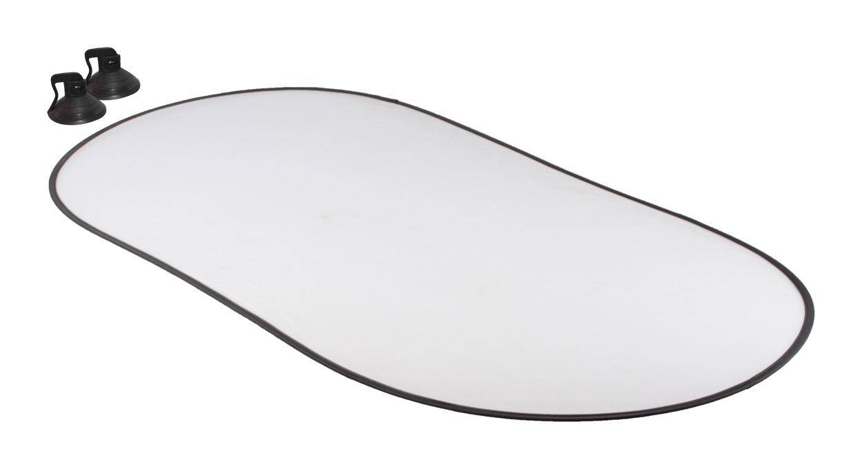 Subowind clona na okno auta, bílá