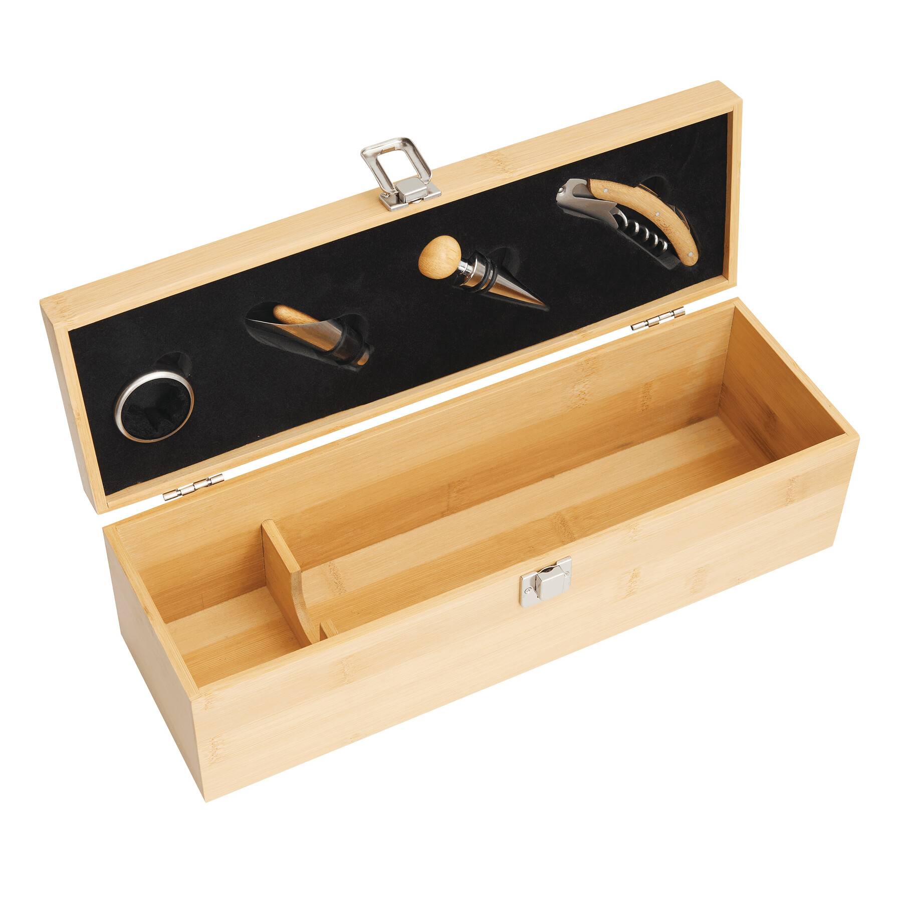 Súprava na víno PRECIOUS PLUS, hnedá