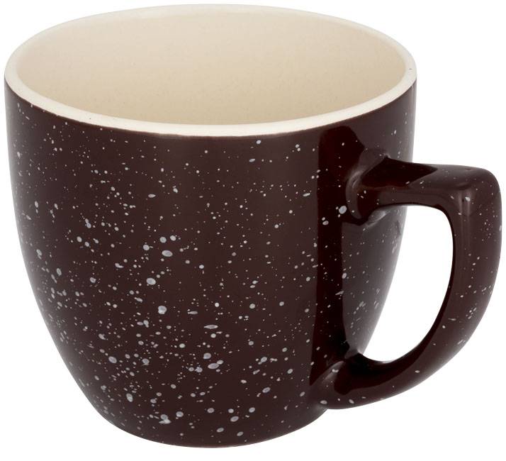 Sussix bodkovaný hrnček, hnedá