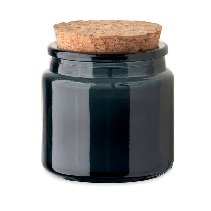 Sviečka z rastlinného vosku 70g, modrá French Navy