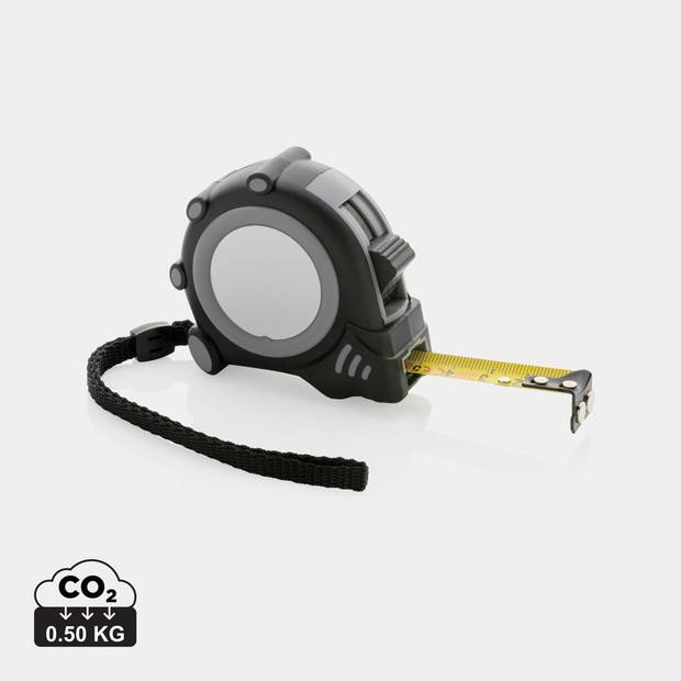 Svinovací metr Grip 3m/16mm, šedá - černá Svinovací metr Grip 3m/16mm, šedá - černá