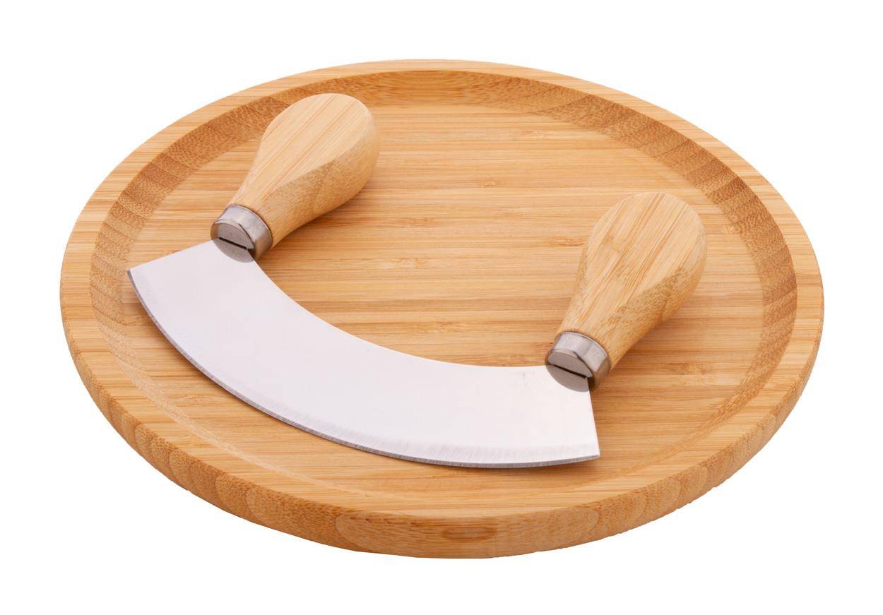 Tabbouleh sada na krájení bylinek, hnědá přírodní