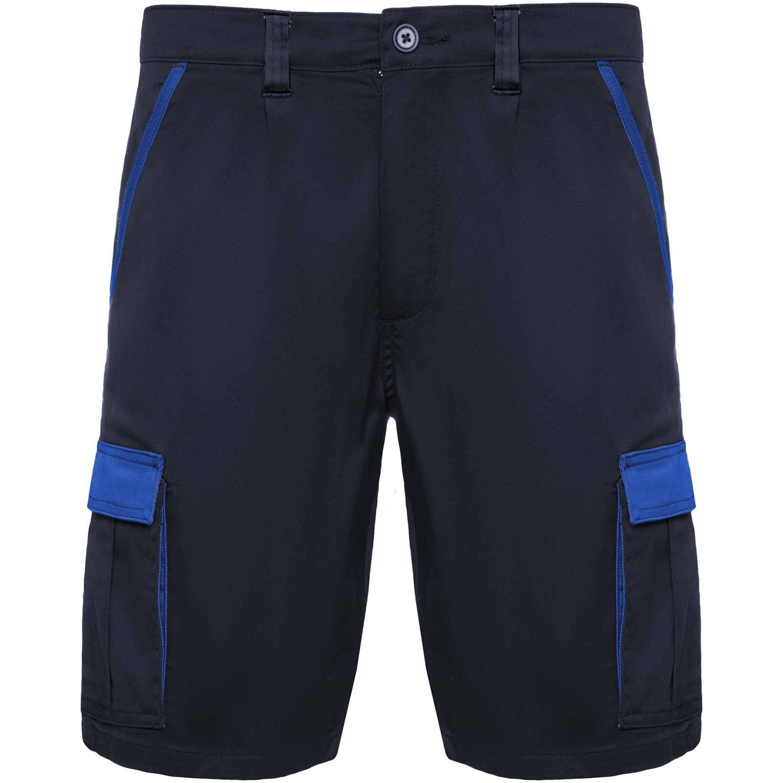 Tahoe pracovné kraťasy 250 g/m2, modrá Navy - modrá Royal S
