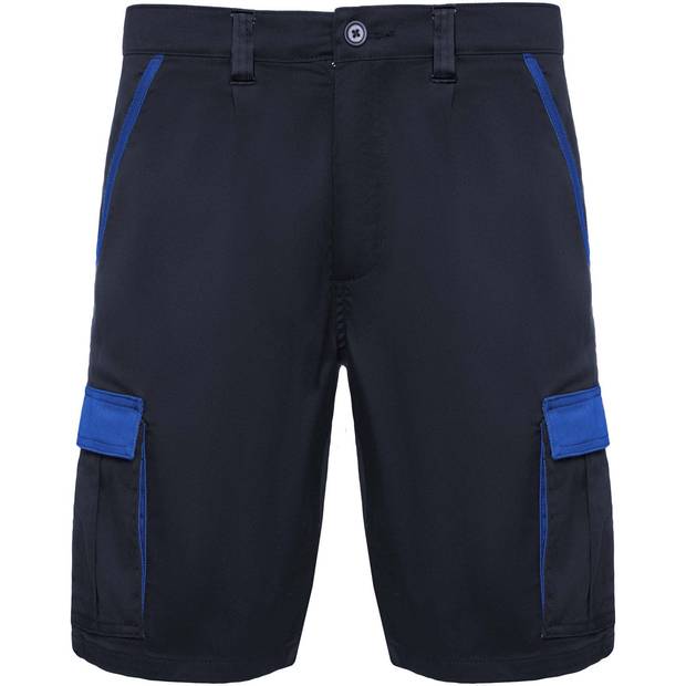 Tahoe pracovné kraťasy 250 g/m2, modrá Navy - modrá Royal S Tahoe pracovné kraťasy 250 g/m2, modrá Navy - modrá Royal S