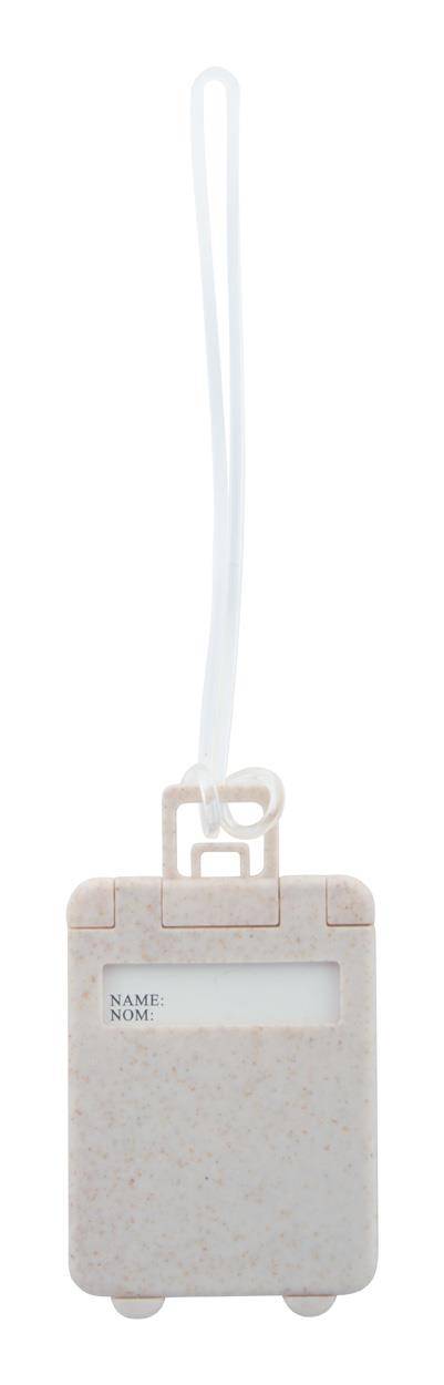 Tangerang visačka na batožinu, hnedá natural