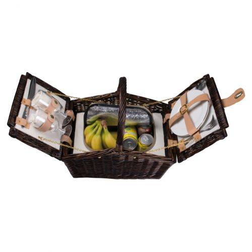 TANIT piknikový kôs pre 2 osoby, hnedá