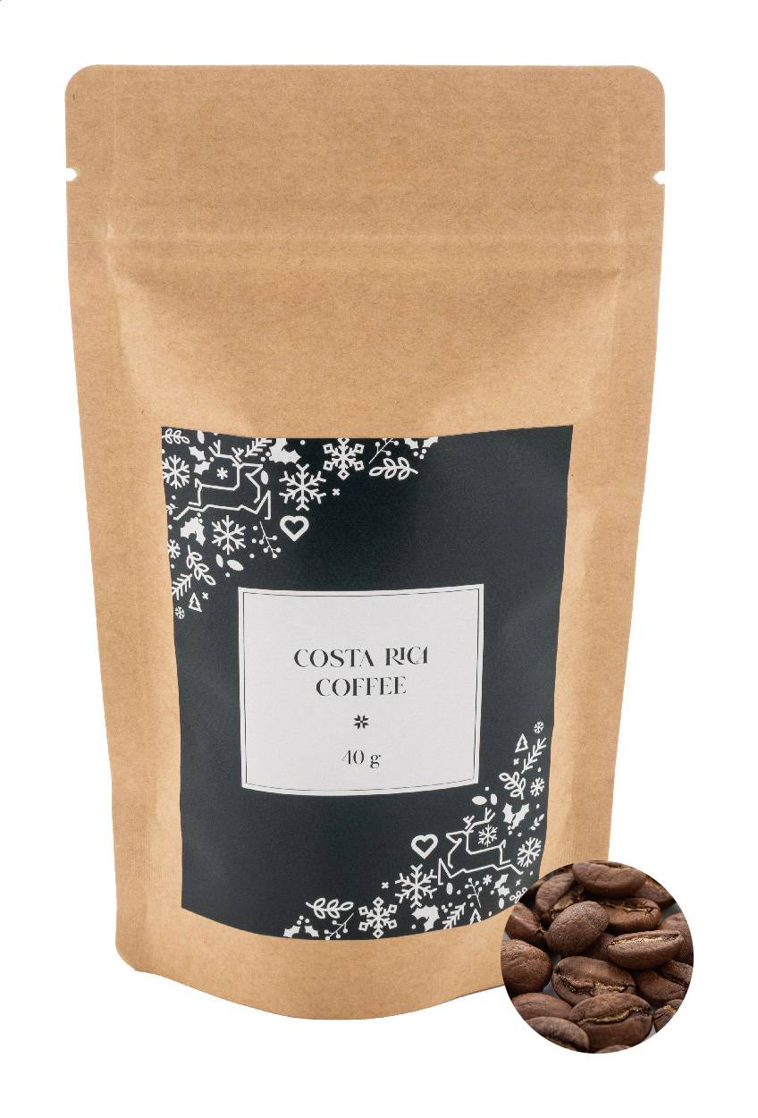 Tarrazu kostarické kávové zrná, 40g, hnedá Natural