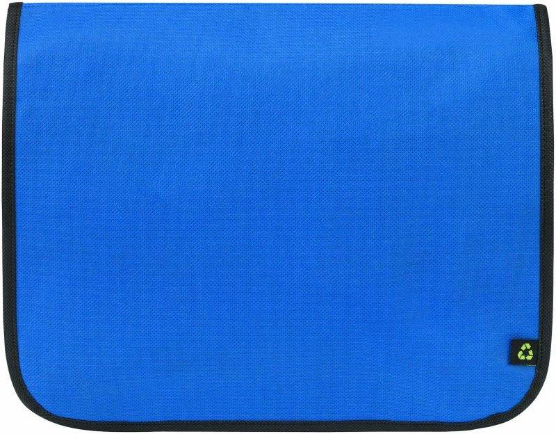 Taška cez plece z netkanej textílie, modrá