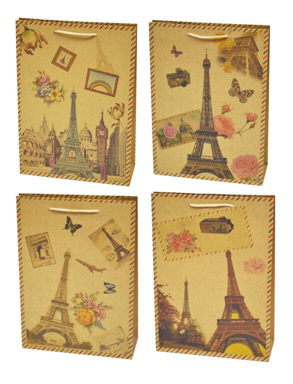 Taška "L" KRAFT Paris, vícebarevná