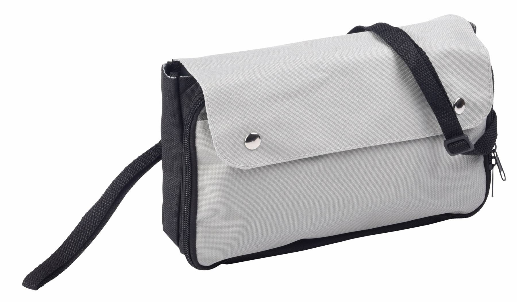 Taška na bicykel"Bike easy"600D, černá / šedá