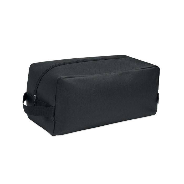 Taška na topánky z 600D RPET, čierna