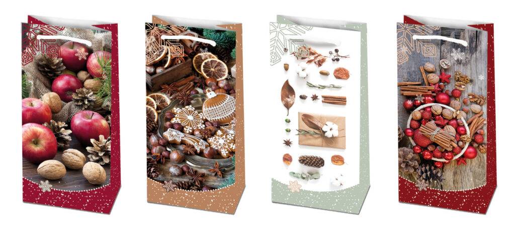 Taška pap."SM" Vánoce