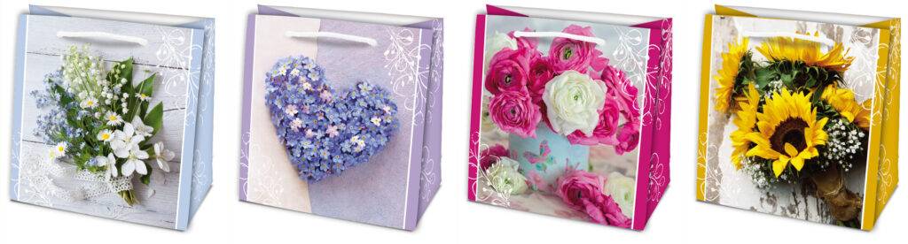 Taška pap."SQ" Mini Quadro, viacfarebná