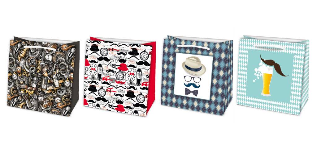 Taška "SQ" Vzor, viacfarebná