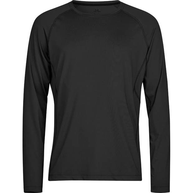Tee Jays | 7022, športové tričko CoolDry s dl. rukávom, čierna, XS Tee Jays | 7022, športové tričko CoolDry s dl. rukávom, čierna, XS