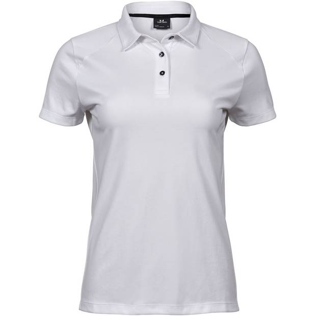 Tee Jays | 7201, Dámske luxusné športové polo, biela, S Tee Jays | 7201, Dámske luxusné športové polo, biela, S