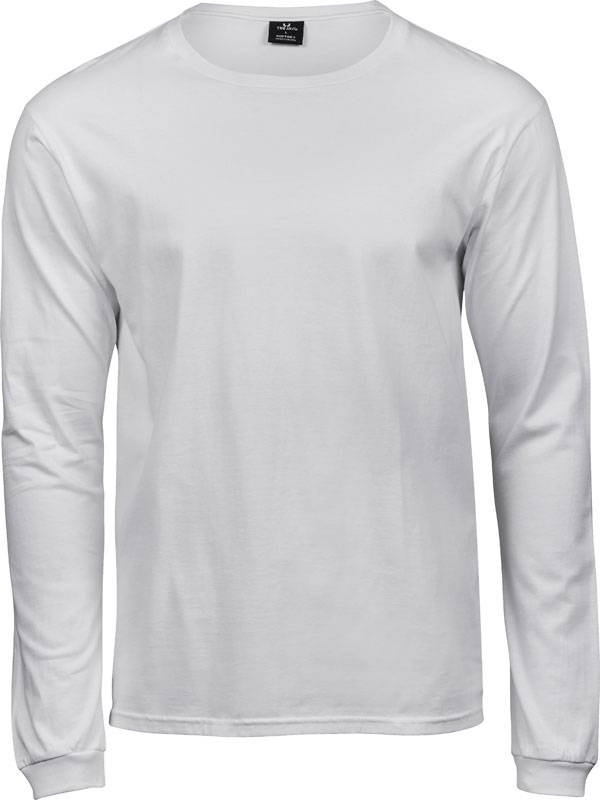 Tee Jays | 8007, Pánske tričko s dl. rukávom "Sof Tee", biela, XXL