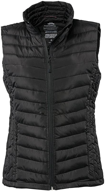 Tee Jays | 9633, Dámska vesta "Zepelin", čierna, M