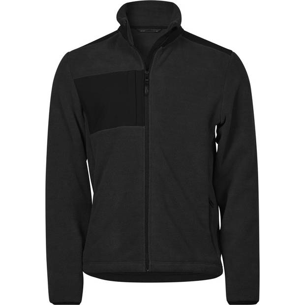 Tee Jays|TJ 9120, Fleecová bunda"Mountain", čierna-čierna, 4XL Tee Jays|TJ 9120, Fleecová bunda"Mountain", čierna-čierna, 4XL