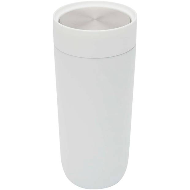 Téglik z nerezovej ocele s objemom 350 ml Camden, biela Téglik z nerezovej ocele s objemom 350 ml Camden, biela
