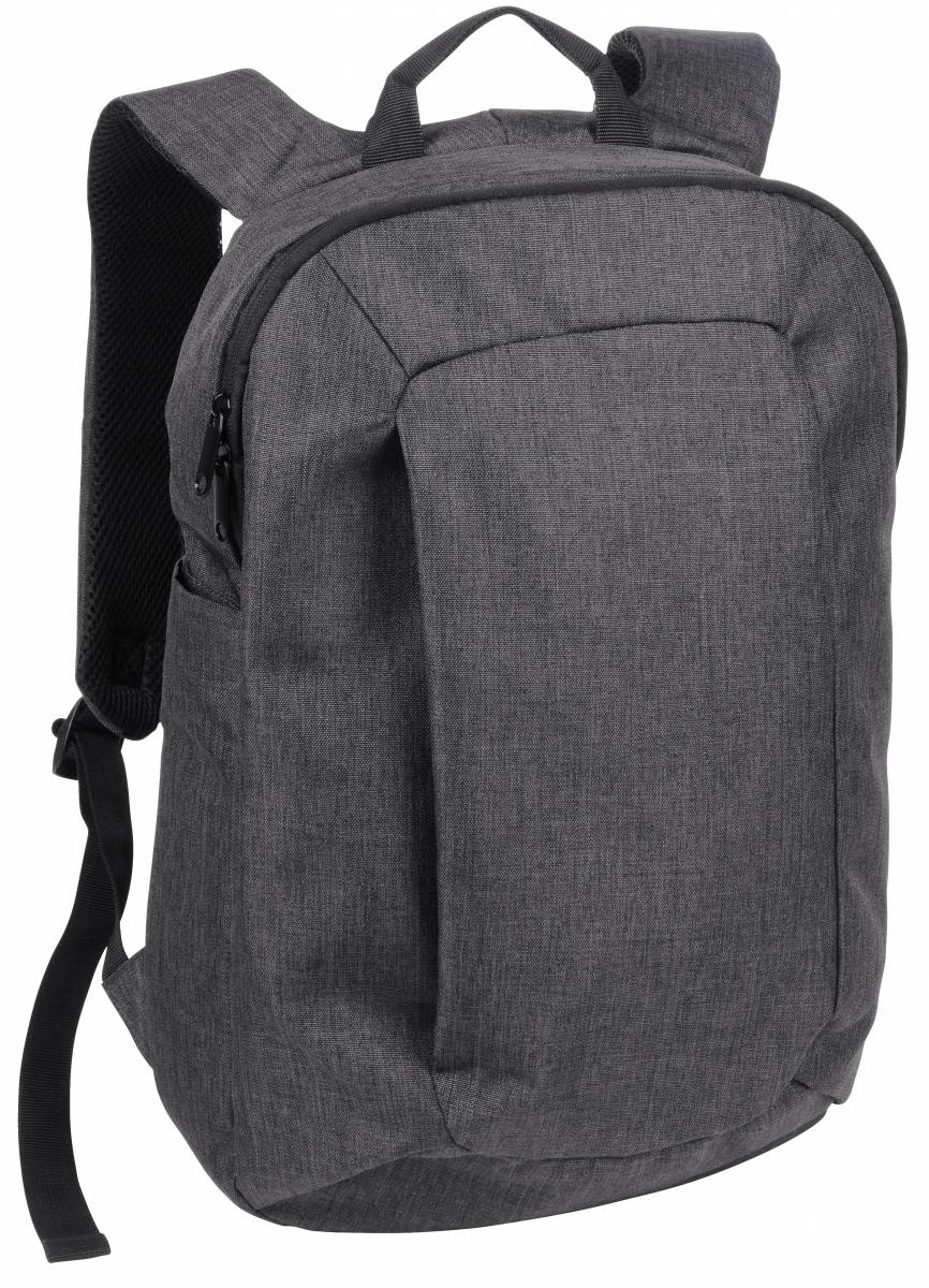 Tenký batoh na chrbát s priehradkou na notebook, sivá