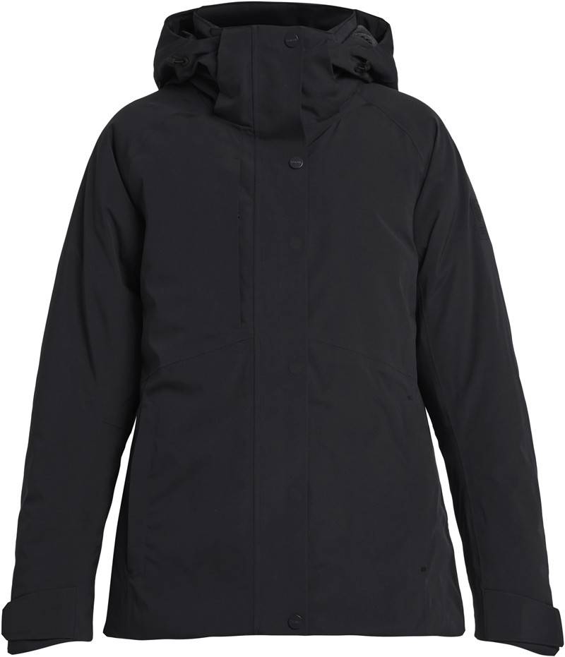 Tenson|Barriér Jacket Women, Dámska zimná bunda, čierna, XS