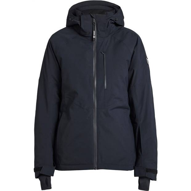 Tenson|Core Ski Jacket Women, Dámska lyžiarska bunda s kapuc., čierna, XS Tenson|Core Ski Jacket Women, Dámska lyžiarska bunda s kapuc., čierna, XS