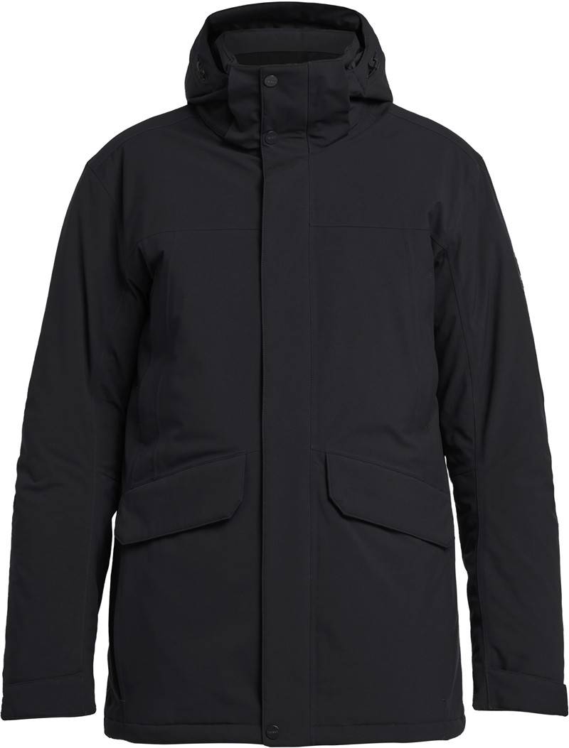 Tenson | Tuuli Jacket Men, Pánska zateplená parka, čierna, S