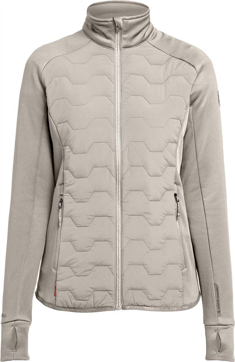 Tenson|TXlite Hybrid Zip Women, Dámska hybrid.bunda, hnedá Sand, M