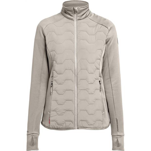 Tenson|TXlite Hybrid Zip Women, Dámska hybrid.bunda, hnedá Sand, M Tenson|TXlite Hybrid Zip Women, Dámska hybrid.bunda, hnedá Sand, M