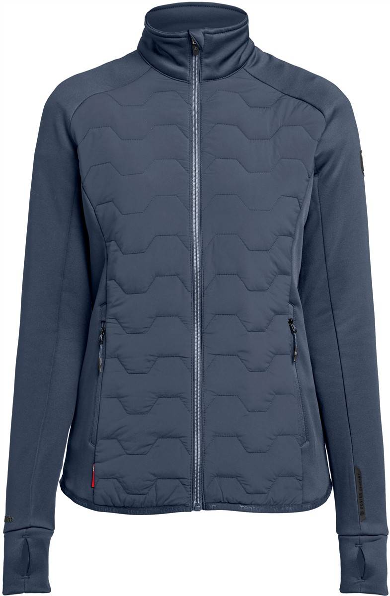 Tenson|TXlite Hybrid Zip Women, Dámska hybrid.bunda, modrá Dark, XL