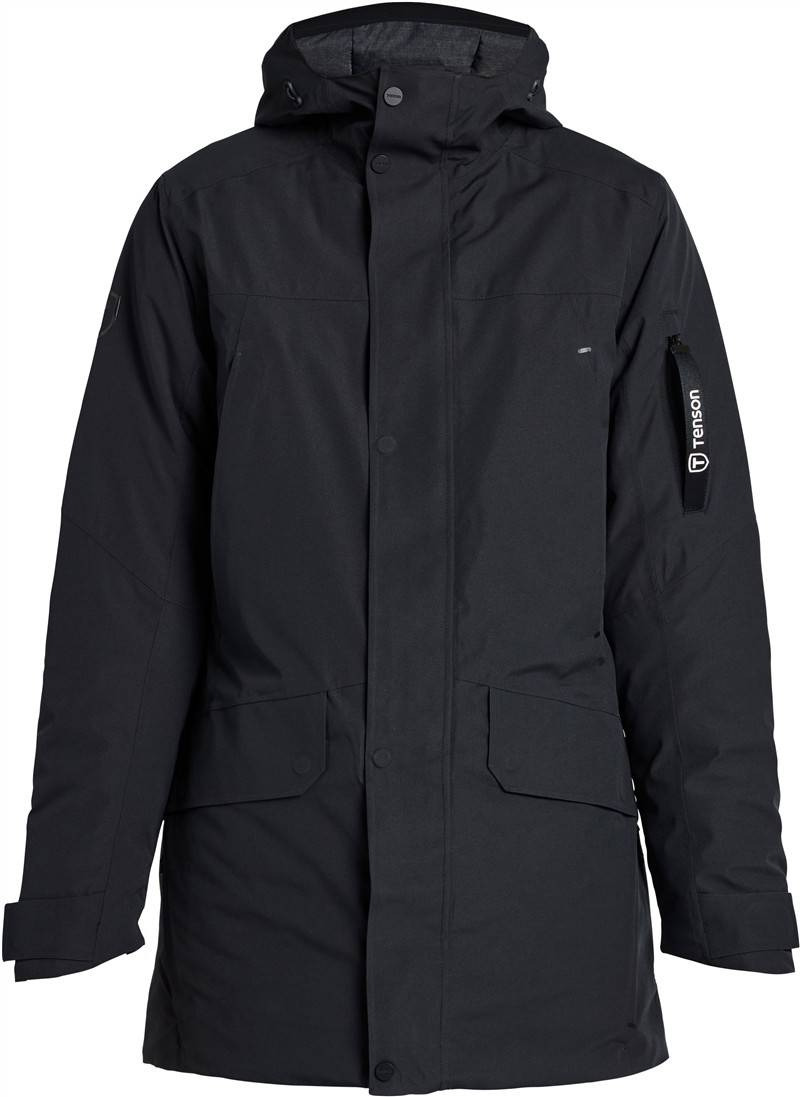 Tenson | Vision Parka Women, Dámska zateplená parka, čierna, XS
