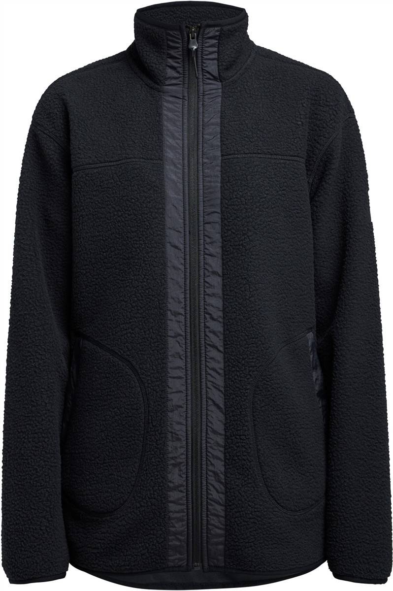 Tenson|Yoke Full Zip W, Dámska flís.bunda, čierna, XS
