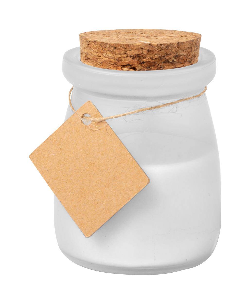 Tepor svíčka, vanilka, bílá