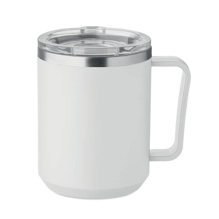 Termohrnček 400 ml, biela