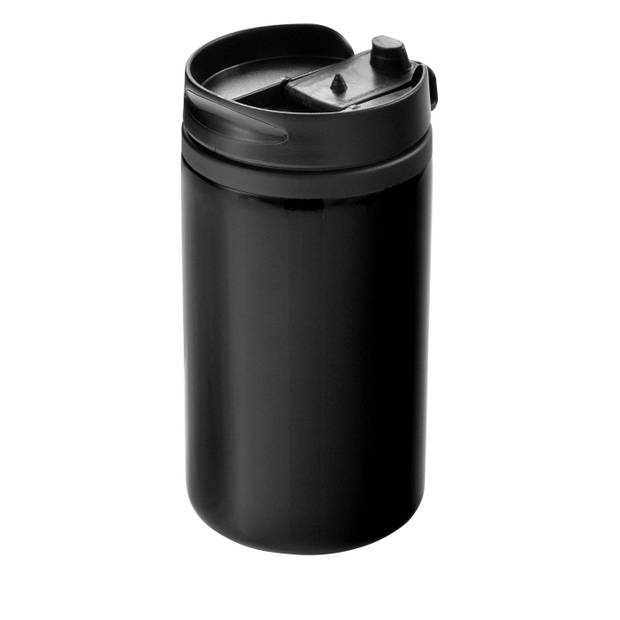 Termohrnek s víčkem, černá Termohrnek s víčkem, černá