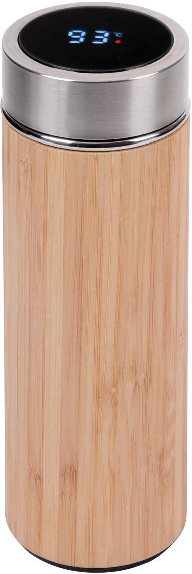 Termoska "Bamboo Temp" 400 ml, hnedá