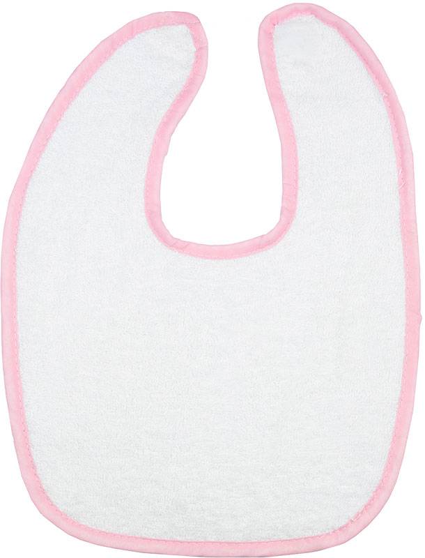 The One | Baby Bib, Dětský bryndák, bílá - pink, onesize