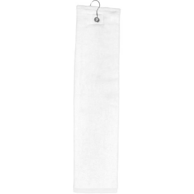 The One | Golf, Golfový ručník, bílá, onesize The One | Golf, Golfový ručník, bílá, onesize