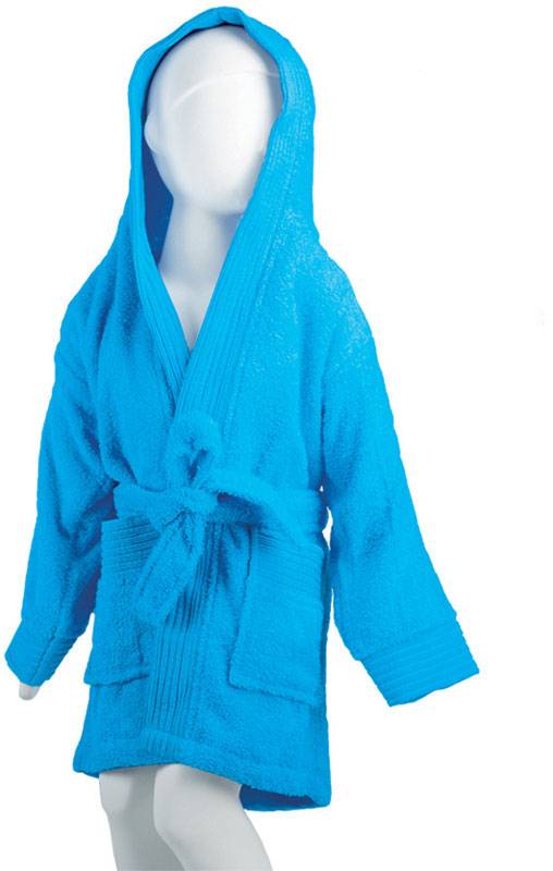 The One | Kids Bathrobe, Detský župan, modrá turquoise, 135/150