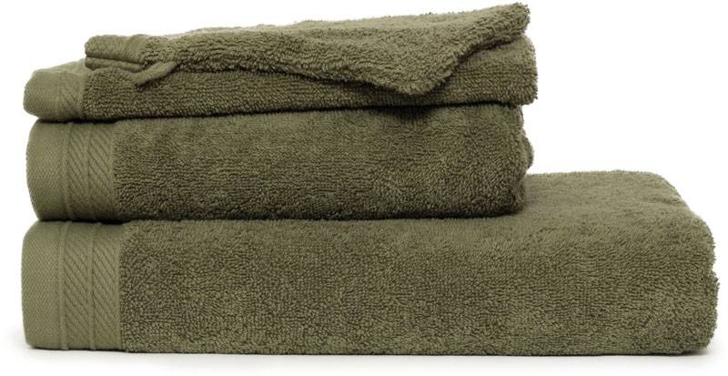The One | Organic 50, Ručník z bio bavlny, zelená olive, onesize