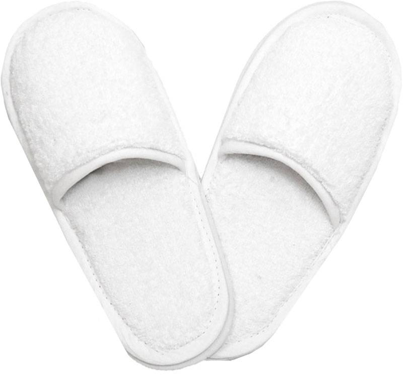 The One | Slippers, Froté pantofle, bílá - bílá, 42/44