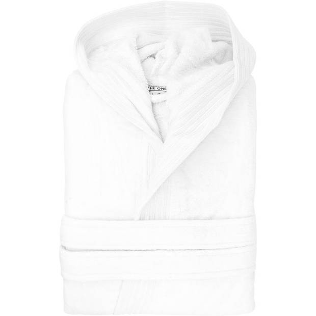 The One | Velour Bathrobe, Župan s kapucí, bílá, S/M The One | Velour Bathrobe, Župan s kapucí, bílá, S/M